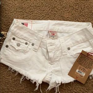 True religion shorts